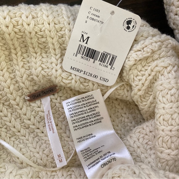 Deep Chunky Knit Sweater Nwt 
